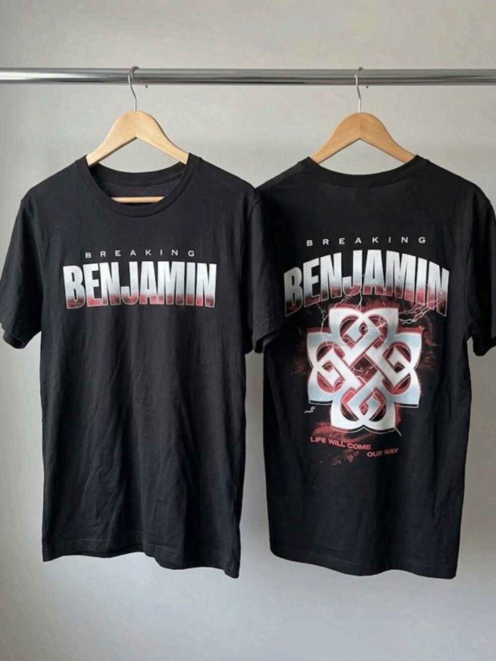 Breaking Benjamin Fall Tour 2026 Life Will Come Our Way T-Shirt Reprint